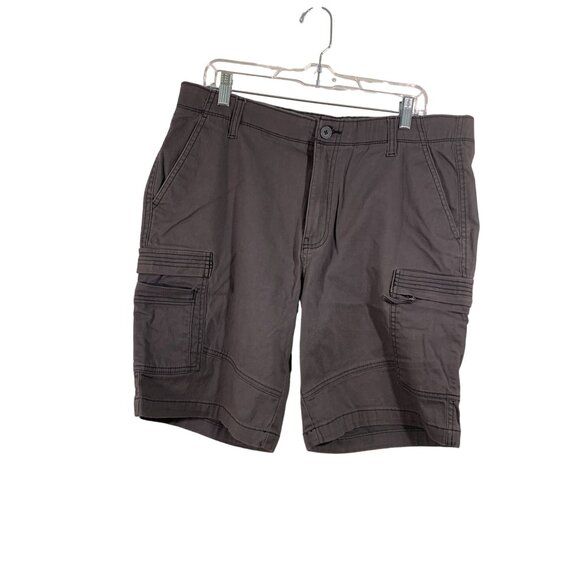 Iron Co. Mens Black Cargo Shorts 36 - Cotton & Spandex - Made In Bangladesh - Po - Picture 2 of 15